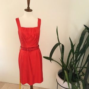 Antonio Melani Red Silk Dress
